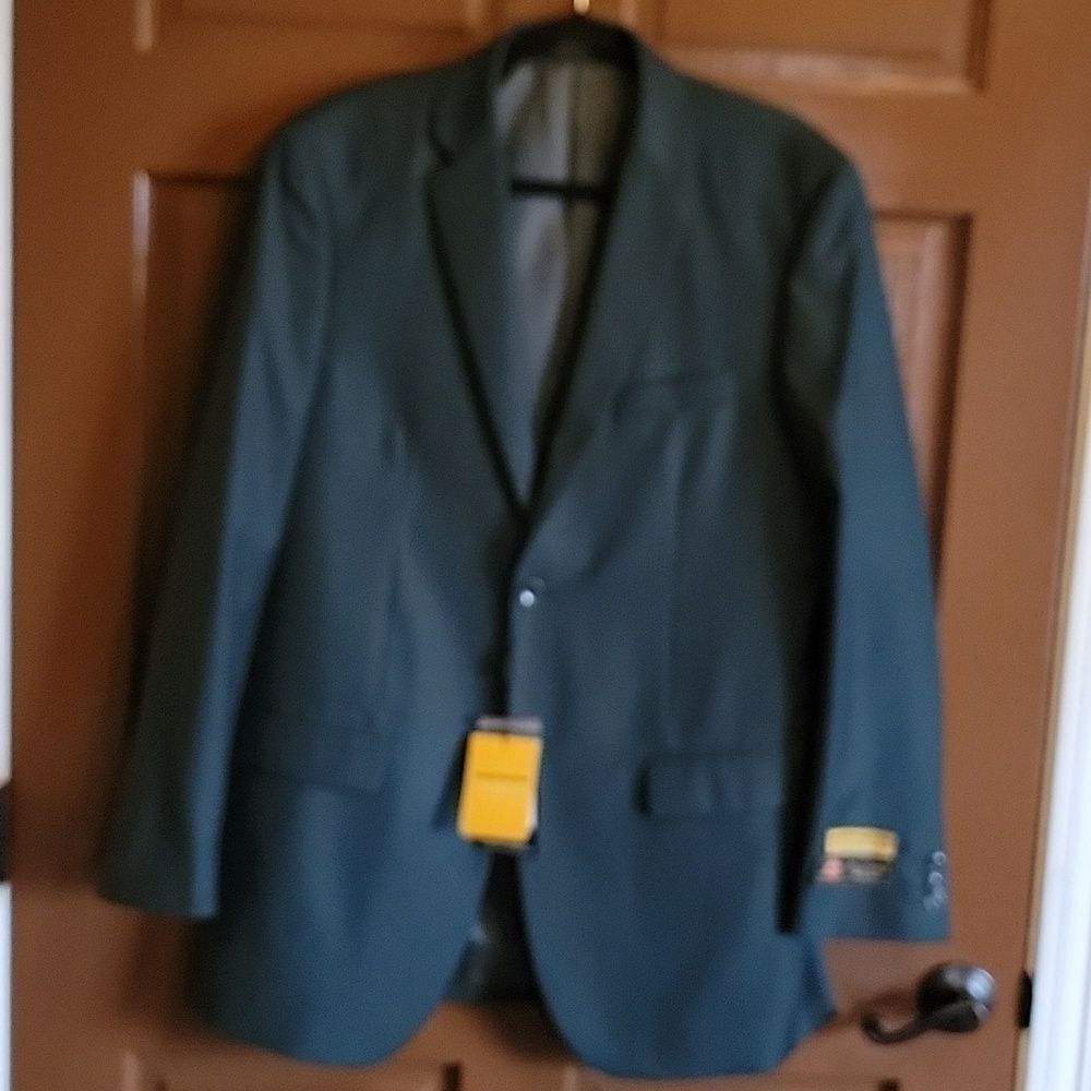 Albert Nardoni-Hunter green Blazer Size 40L. NWT.